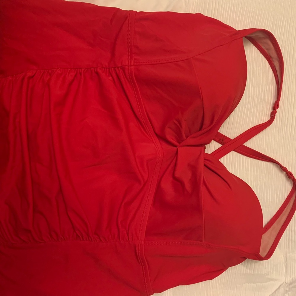 2 piece torrid bathing suit.